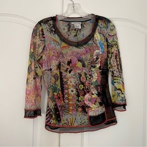 colorful graphic longsleeve